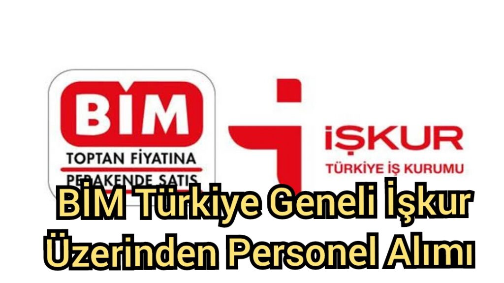 BİM Marketler Personel Alacak