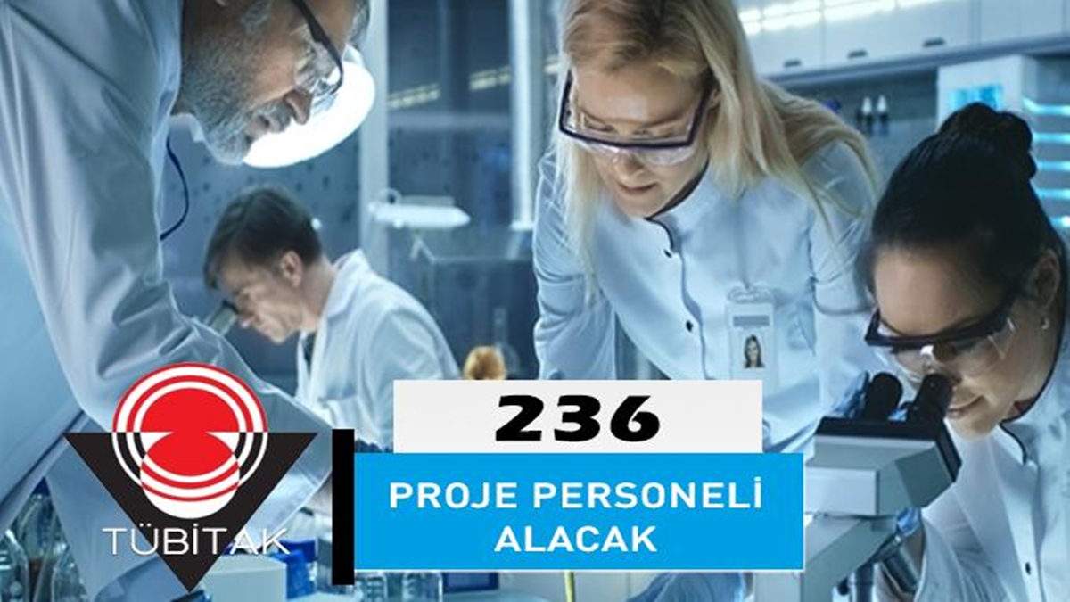 TÜBİTAK 236 Personel Alacak