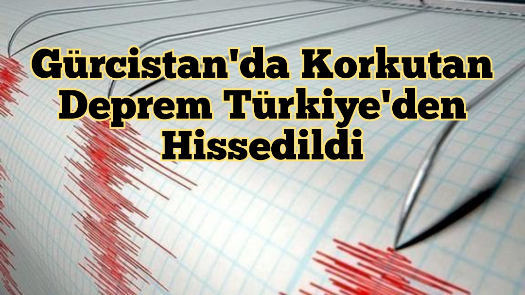 Gürcistan’da Korkutan DepremTürkiye’den Hissedildi
