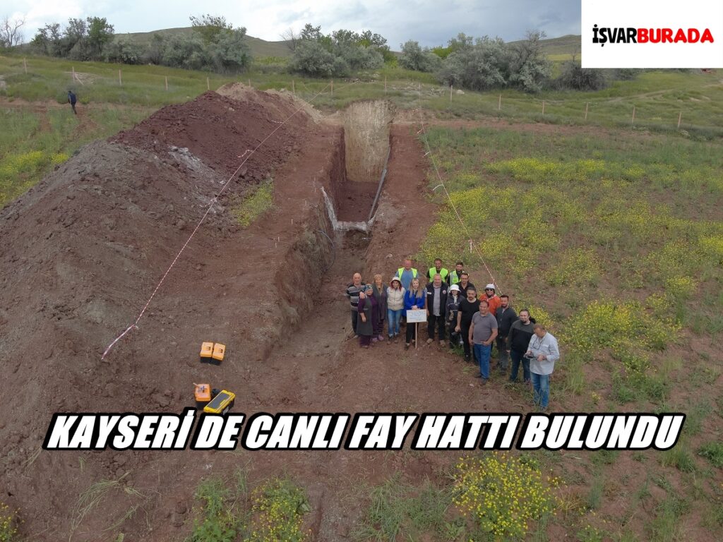 Kayseride Canlı Deprem Fay Hattı Bulundu