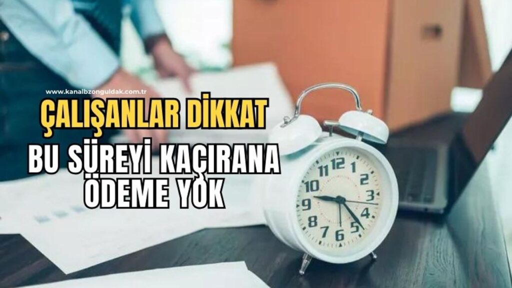 İşçi İzin Parasına 5 Yıl Süre