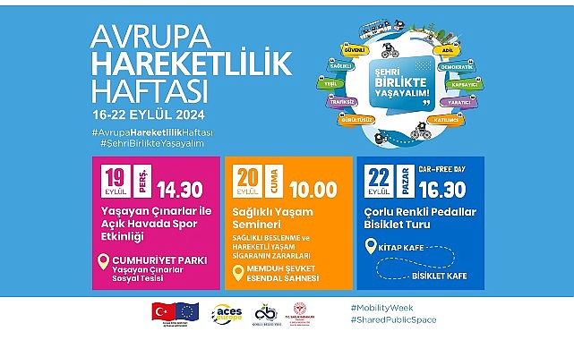 Avrupa Hareketlilik Haftası Başlıyor