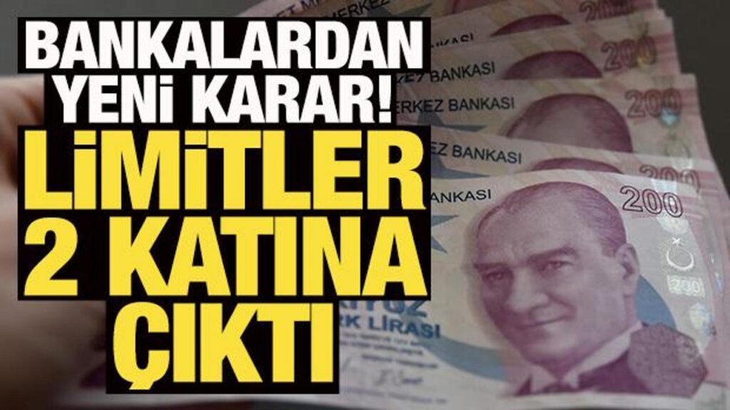 ATM’lerde Nakit Çekim Limiti Artırıldı
