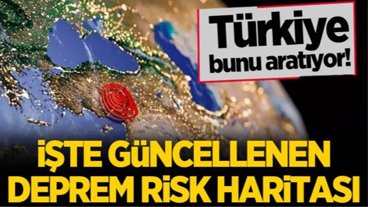 Türkiye’nin Deprem Fay Hattı Güncellendi
