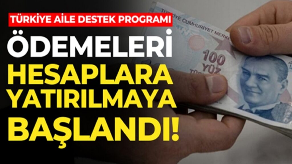 Aile Destek Ödemeleri Ne Zaman Yatacak