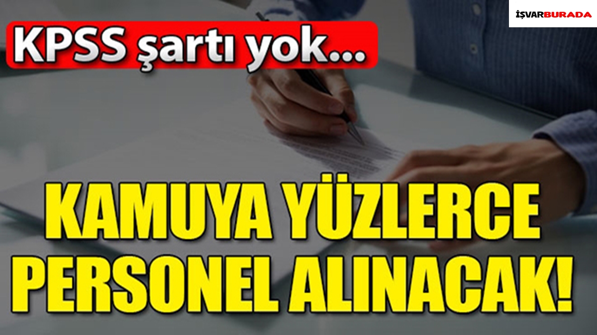 Kamu İlanları Yayınladı İşte Resmi Gazete Memur Sözleşmeli Personel ve İşçi Alımları