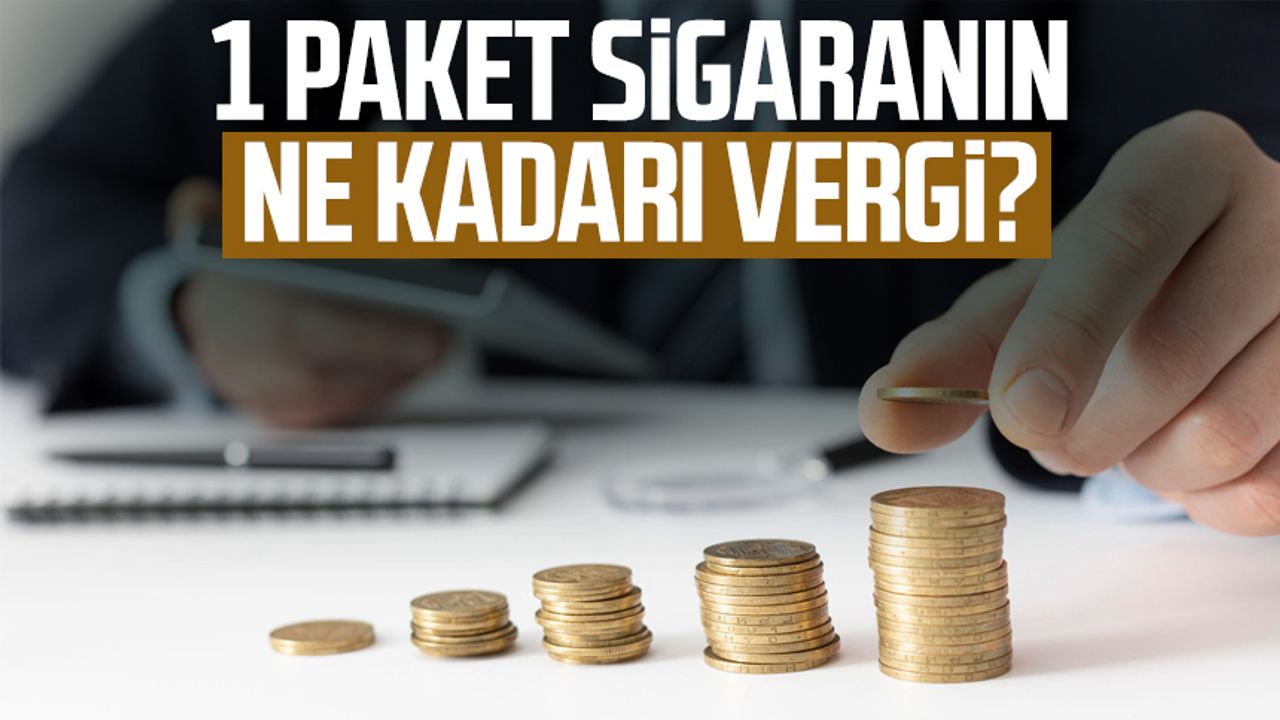 Bir Paket Sigaradaki Vergi Oranı Bakın Kaçmış
