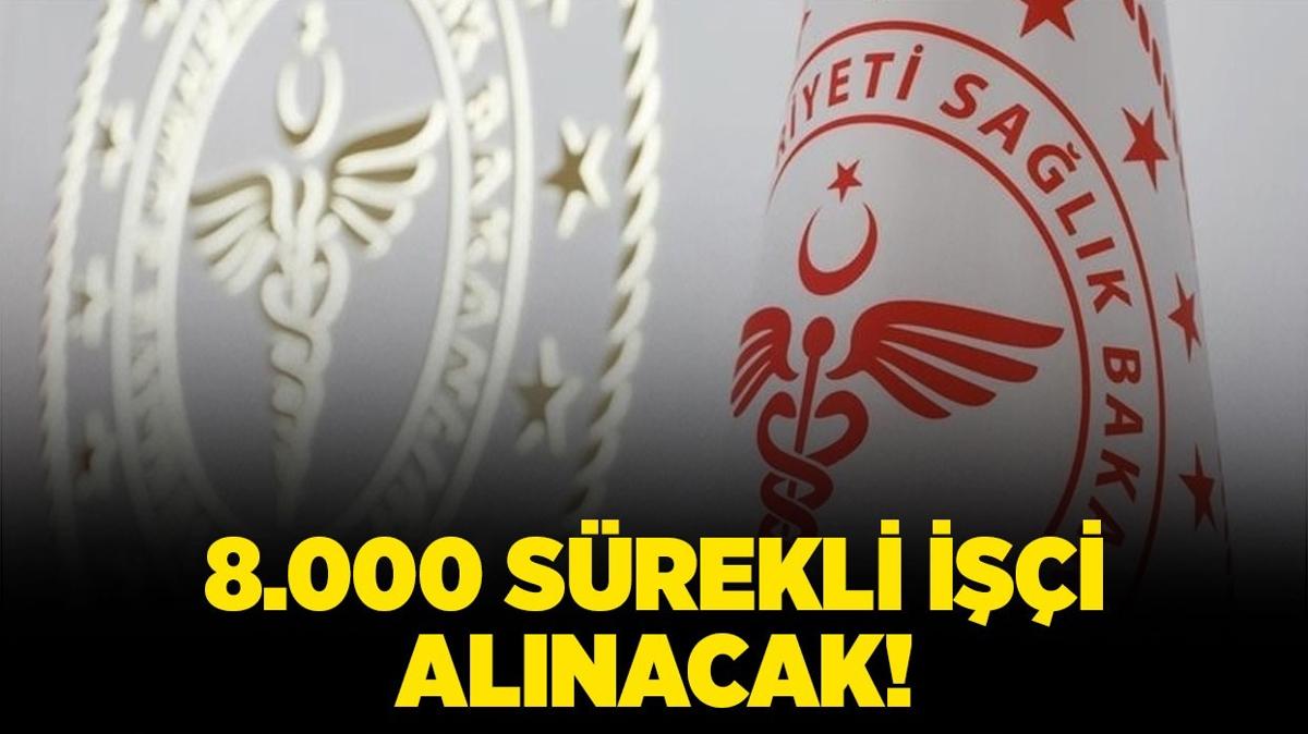 Sağlık Bakanlığı 8000 Personel Alacak