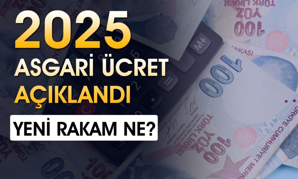 Asgari Ücret Belli Oldu İşte Yeni Rakam