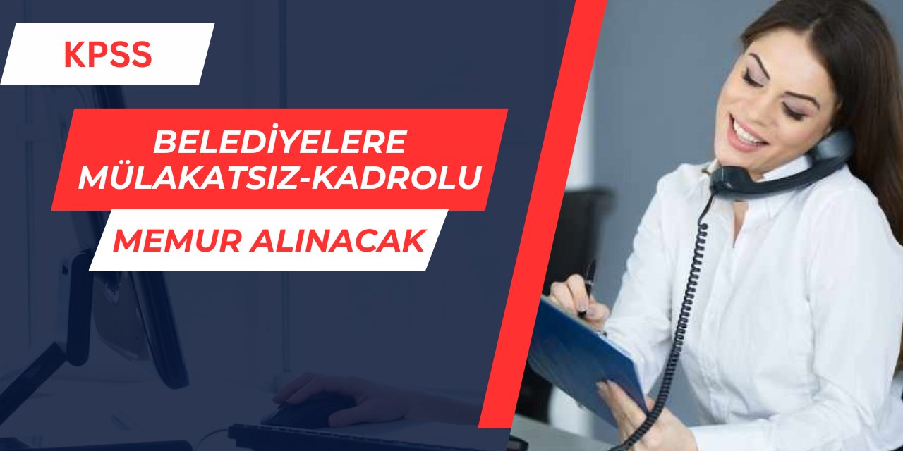 Büyükşehir Belediyeleri 1.685 Memur Alacak