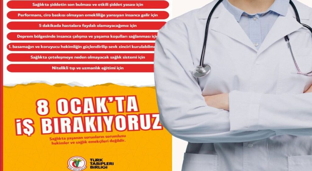 Yarın Hasta Olmayın 8 Ocak 2025’de Doktor Hemşire Yok