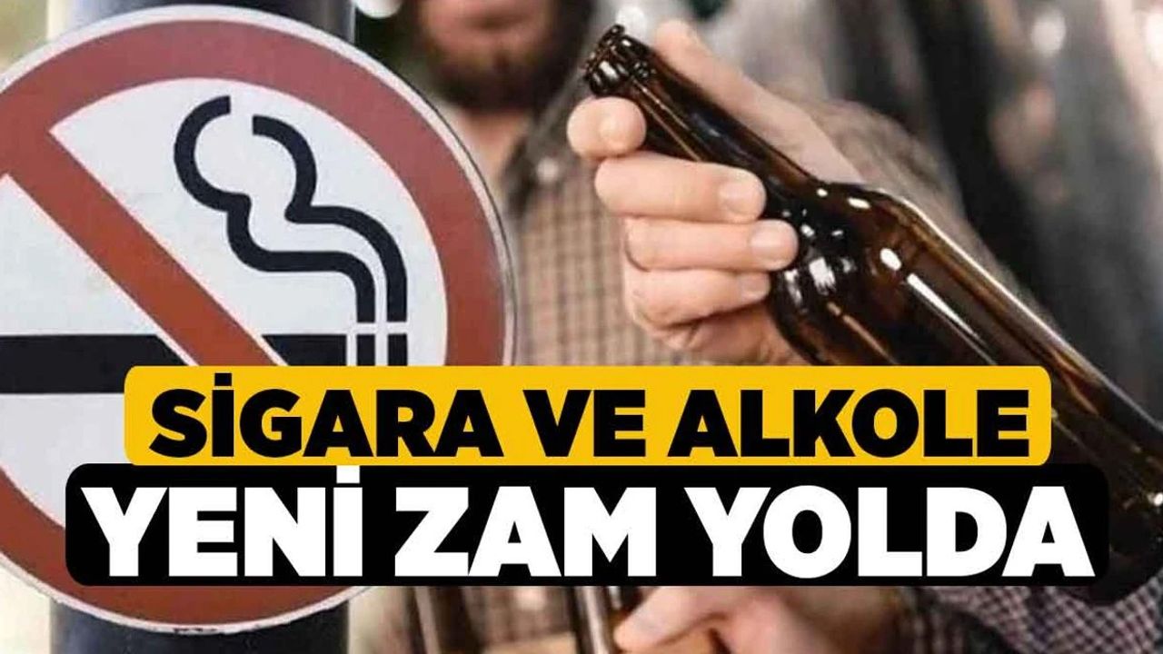 Fiyatlar Değişiyor Alkol ve Sigaraya ÖTV Zammı Geliyor
