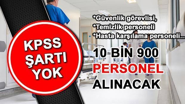 Sağlık Bakanlığı 10 Bin Hastane Personeli Alacak