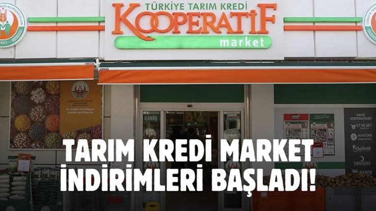 Tarım Kredi Marketlerde 1 Alana 1 Bedava