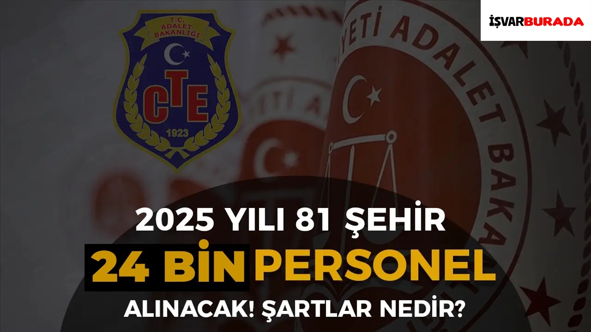 Adalet Bakanlığı Bayramdan Sonra 24 Bin Personel Alacak