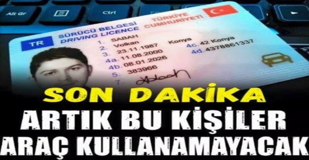 Bu Hastalıkları Olan Artık Araç Süremeyecek