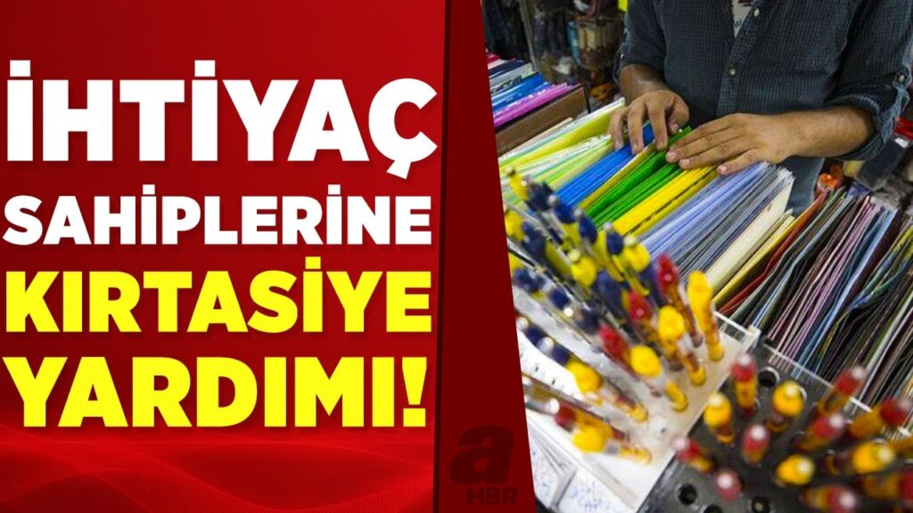 Kırtasiye Yardım Başvurusu Nereye Nasıl Yapılır