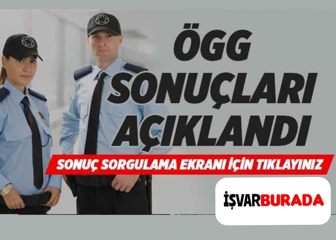 ÖGG Sonuçları Açıklandı Sorgulama Ekranı Erişime Açıldı