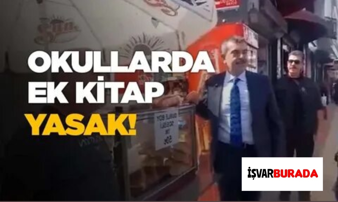 Bakan Yusuf Tekin Okullarda Yardımcı Kitap Uygulaması Yasakladı