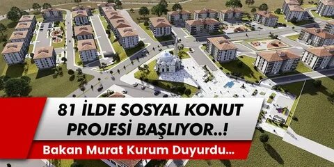 Bakan Kurum Açıkladı Ucuz Konut Projesi Geliyor
