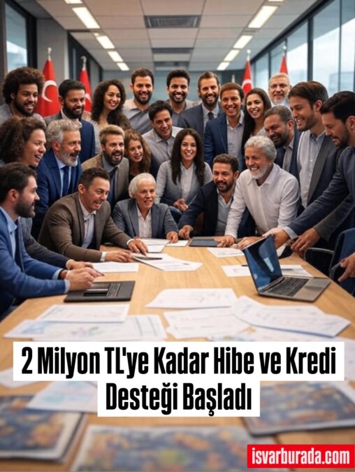 2 Milyon TL’ye Kadar Hibe ve Kredi Desteği Başladı