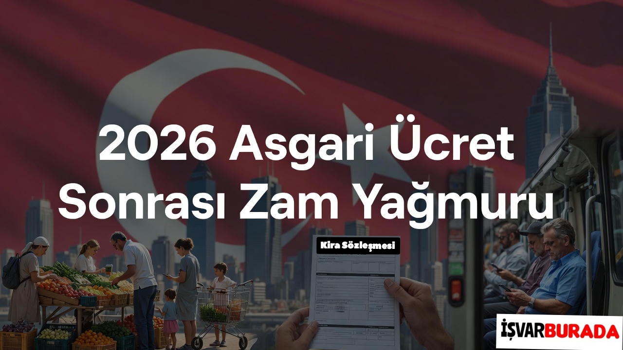 Asgari Ücret 28.075 TL Oldu, Zamlar Başladı: Nelere Zam Geldi Gelecek