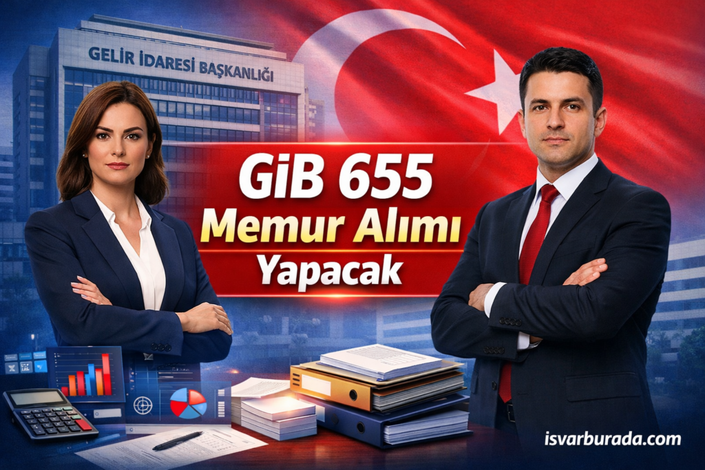 Gelir İdaresi Başkanlığı 655 Memur Alımı Yapacak