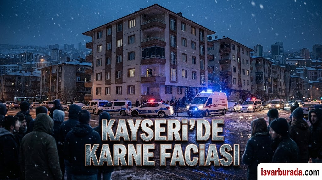 Kayseri’de Yürek Burkan Olay: Karnesi Kötü Olan Kız Öğrenci 5. Kattan Atladı