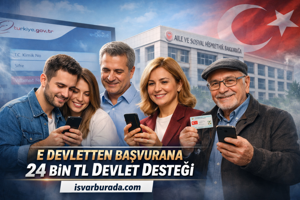 E Devletten Başvurana 24 Bin TL Devlet Desteği
