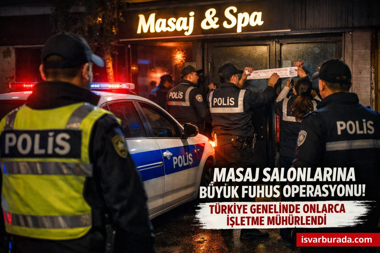 Büyük Gündem “Masaj Salonu” Adı Altında Fuhuş Operasyonları