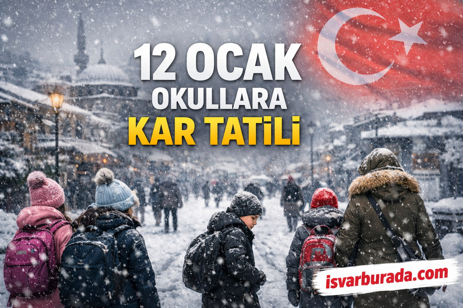 Hangi İllerde Okullar Tatil Edildi 12 Ocak 2026