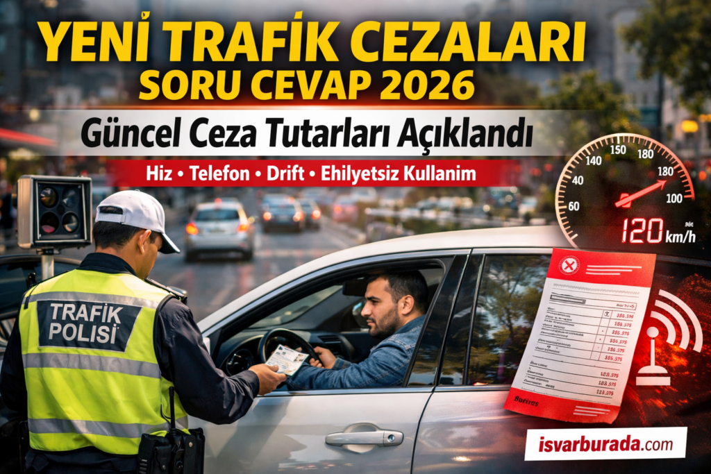 Yeni Trafik Cezaları 2026: Soru–Cevap Rehberi