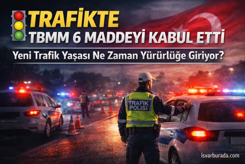 TBMM’de Trafik Düzenlemesinde 6 Madde Kabul Edildi