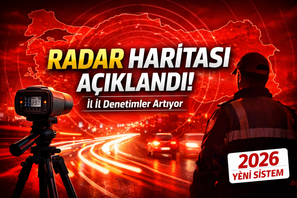 İçişleri Bakanlığı Radar Haritasını Yayınladı İşte İl İl Radar Noktaları ve Yeni Sistem