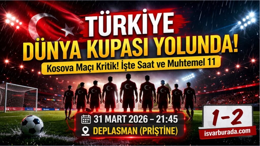 Kosova Türkiye Dünya Kupası Maçı Yapay Zeka Skor Tahmini