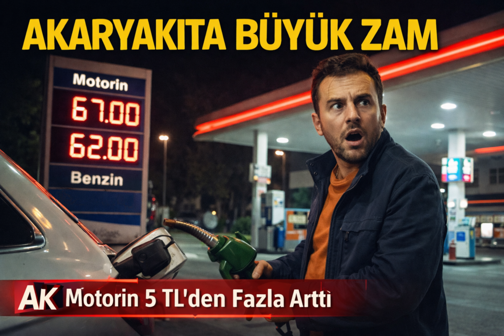 Akaryakıtta Tarihi Zam Geliyor Motorin 68 TL’ye Dayanacak