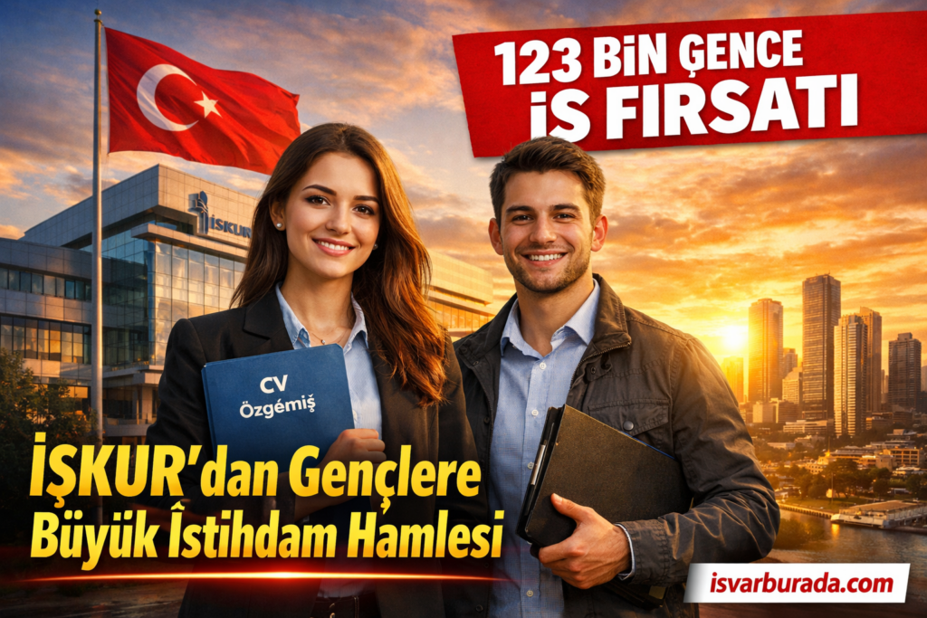 İŞKUR’dan Gençlere Büyük Fırsat 123 Bin Kişiye İş Kapısı Açıldı