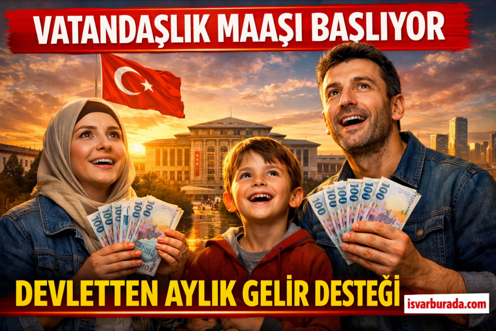 Vatandaş Maaşı Ödemesi Ne Zaman Başlayacak Geri Sayım Başladı