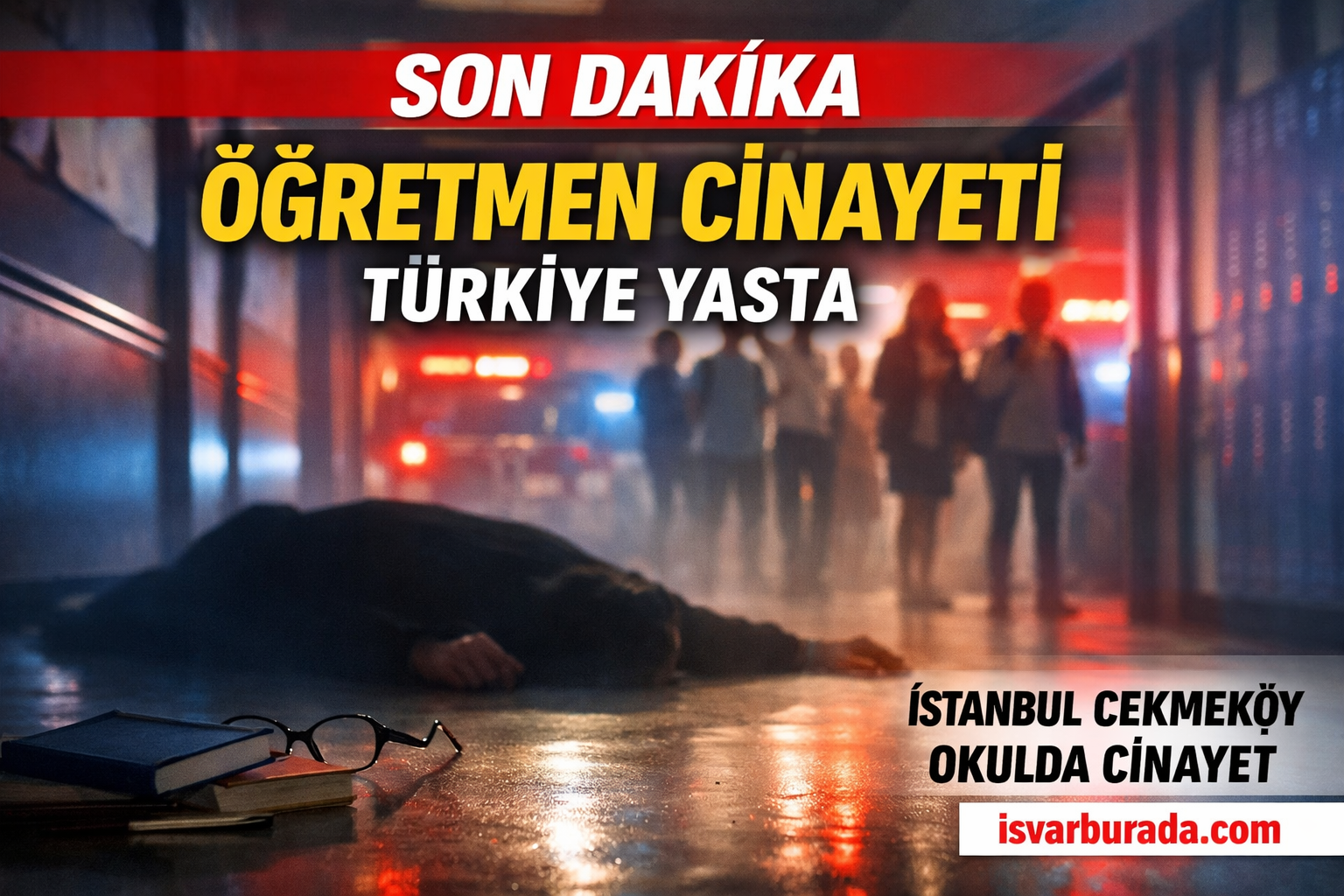 İstanbul Çekmeköy’de  Lise Öğrencisi Öğretmenini Öldürüldü