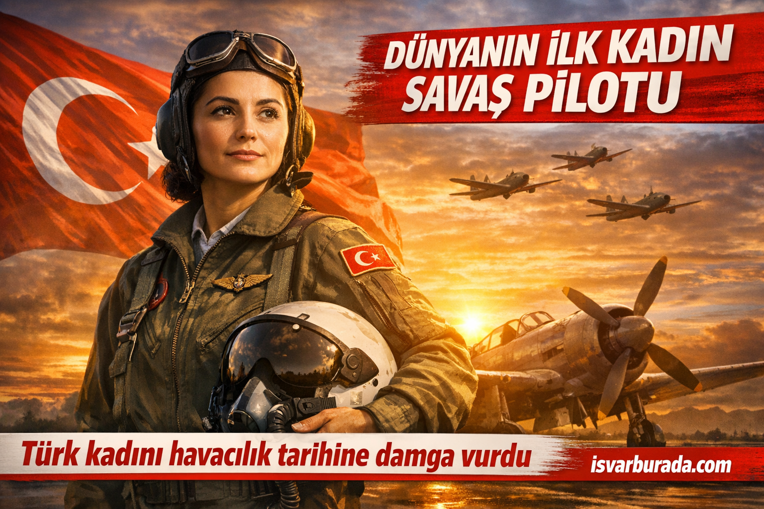 Dünyanın İlk Kadın Savaş Pilotu Kimdir