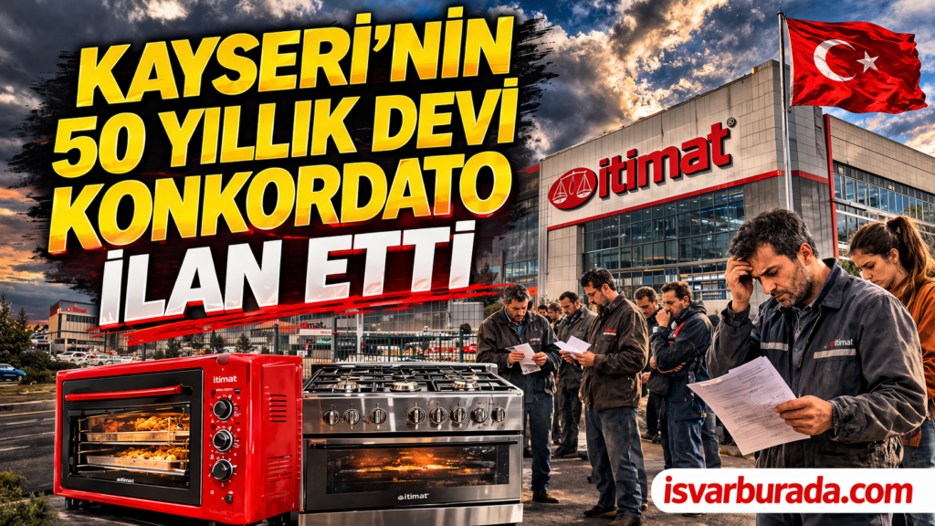 Kayseri’nin 50 Yıllık Dev Firması Konkordato İlan Etti
