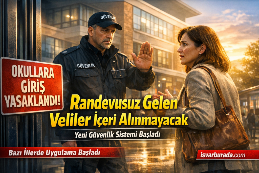 Okul Kapıları Değişti Randevusuz Kimse Alınmayacak
