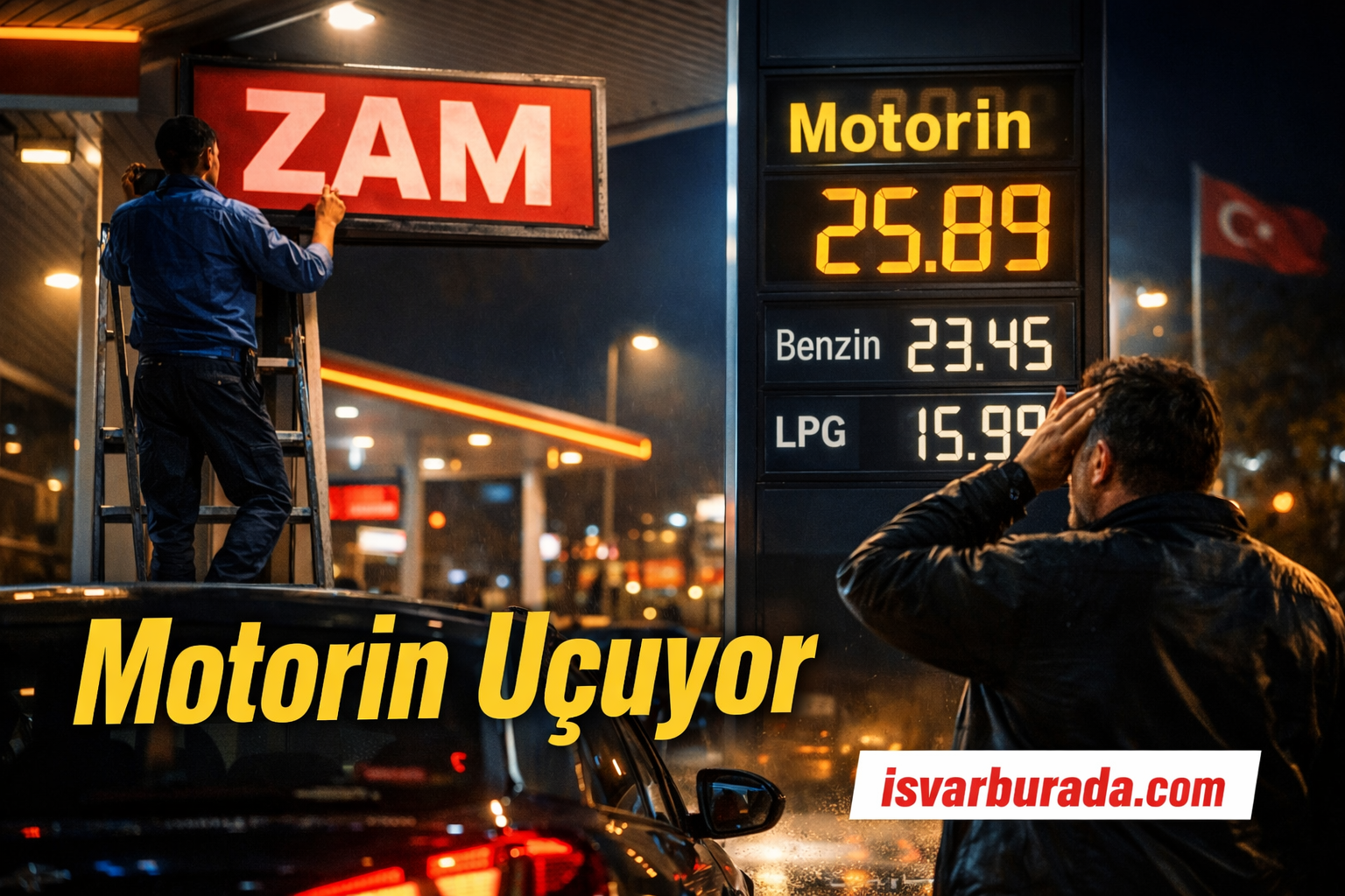 Motorine Büyük Zam Geliyor Akaryakıtta Yeni Fiyat Şoku Kapıda