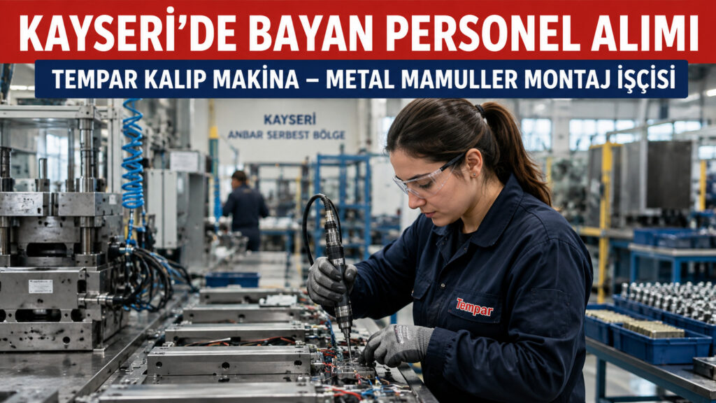 Kayseri’de Bayan Kablo Montaj İşçileri Alınacak Aranan Şartlar ve Başvuru Detayları