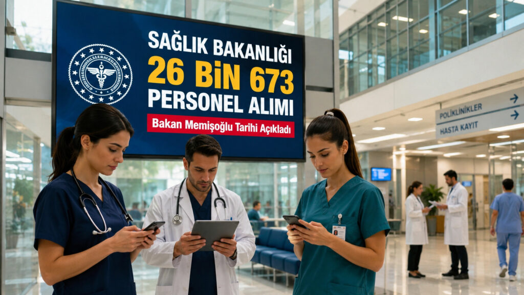 Sağlık Bakanlığı 26 Bin 673 Personel Alımı Ne Zaman? Bakan Memişoğlu Tarihi Açıkladı