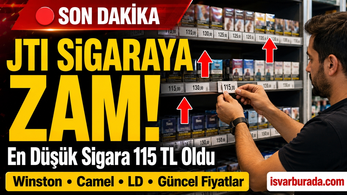 JTI Sigara Grubuna Zam Geldi Güncel Sigara Fiyatları