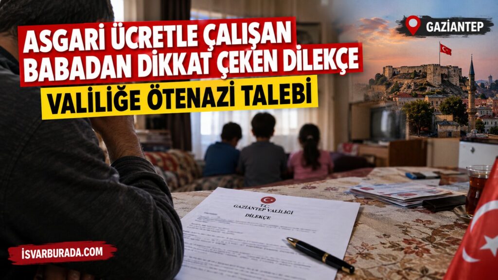 Asgari Ücretli Baba Valiliğe Başvurdu: “Ötenazi İstiyorum”
