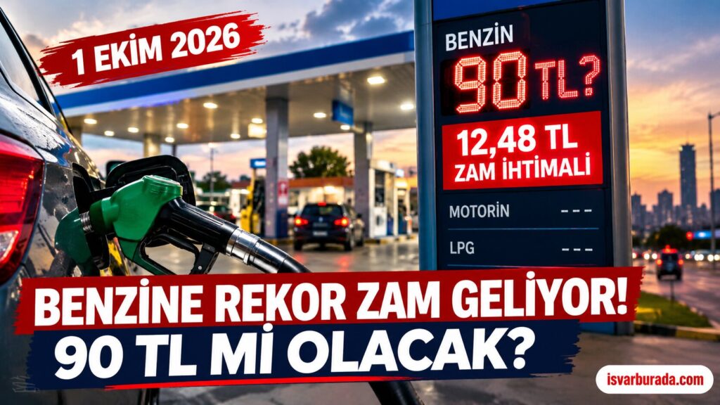 Benzine Rekor Zam Geliyor! 90 TL mi Olacak?