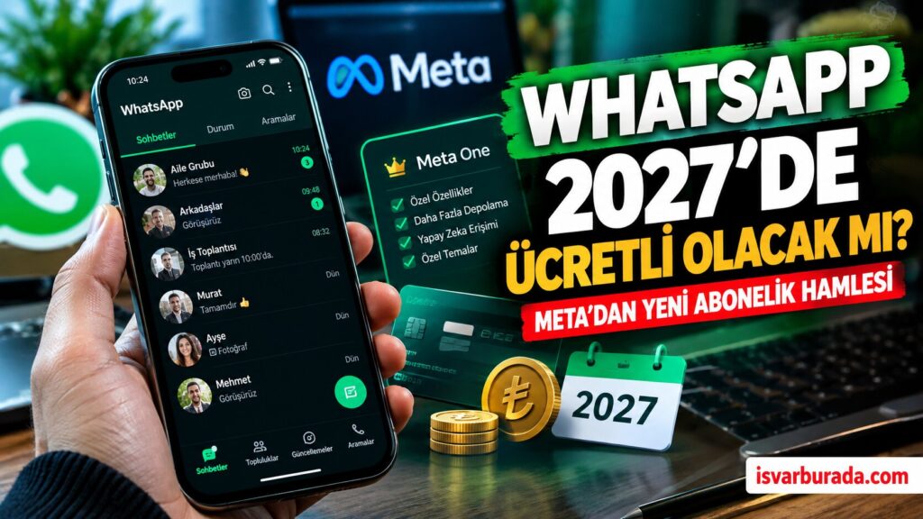 WhatsApp 2027’de Ücret mi Olacak Meta’dan Dikkat Çeken Abonelik Hamlesi