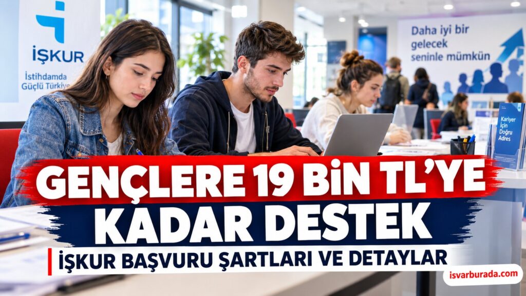 Çalışmayan Gençlere 19 Bin TL Ödeme: İŞKUR Başvuru Şartları ve Tarihi